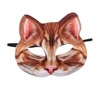 SUPVOX Elegant Half Face Cat for Women Reusable and Easy to Clean Halloween Party Cosplay Accessory Intriguing Design for Dance and Carnival Events