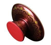 SUPVOX Embossed Lotus Flower Tribute Fruit Serving Tray 17.5cm Medium Alloy Offering Bowl Decorative Religious Sacrificial Fruit Holder for Temple Worship and Home Use