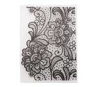 SUPVOX Embossing Folders Craft Dies Plastic Floral Template Stencil Folder for Album Scrapbooking Paper Card Craft Decor