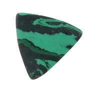 SUPVOX Emerald Green Triangular Guitar Pick Thick Instrumental Assistance Ukulele Replacement for Electric and Acoustic Guitar Practice