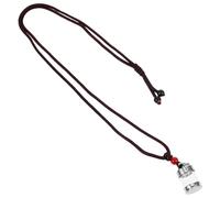 SUPVOX Empty Bottle Pendant Necklace Vial Container Locket Necklace with Chain Hollow Keepsake Pendant for Women Men Suitable for Essential Oils and Small Items Storage