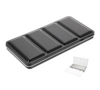 SUPVOX Empty Metal Watercolour Box Portable Pigment Iron Box for 48 Colours Ideal for Artists and Travelling Painters