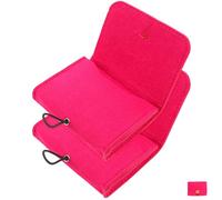 SUPVOX Essential Oil Bottle Organizer Case Portable Felt Pouch 2Pcs for 6 Bottles 5ml 10ml 15ml Aromatherapy Use at Desk Drawer