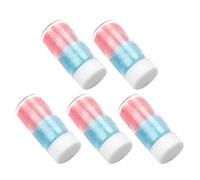SUPVOX Eyelash Tweezer Glue Remover Cleaning Fluid 30ml 5pcs with Sponge and Silicone Material Suitable for Professional Beauty Salon Use for Lash Grafting Tools and Personal Home Use