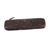 SUPVOX F Key Bamboo Flute Storage Case Hard Shell Wind Instrument Carrying Bag Waterproof Protective Organizer Suitable for Musicians and Travel