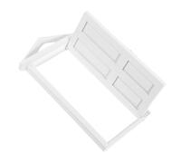 SUPVOX Fairy Door That Open: Opening Fairy Door for Dollhouse Micro-landscape - 1:12 Dollhouse Miniature Wooden Furniture Building Materials