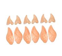 SUPVOX Fake Elf Ears Skin Friendly Vinyl Halloween Costume Accessories for Parties Role Play and Masquerades for Fairies Pixies and More