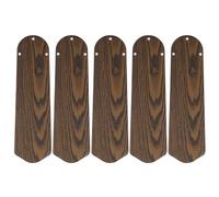 SUPVOX Fan Inch for 5pcs Fans Wooden Blades Ceiling Replacement 16.54 Long with 8mm Hole Diameter, Quick Installation and Resist Deformation, Suitable for Patio and Outdoor Use