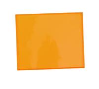 SUPVOX Feeding Bowl Placemat Silicone Waterproof PET Food Mat Raised Edge Cat Dog Feeding Bowl Mat Placemat Easy Clean Orange