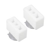 SUPVOX Fence Fixing Suction Cup 2pcs Playpen Suction Cup Connector White Plastic Non-Slip Stabilizer for Baby and Children Indoor Home Organisation Play Pen Accessories