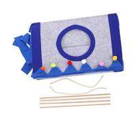 SUPVOX Festive Hamster Tent Christmas Style Hideout for Small Pets Portable and Breathable Felt Design Versatile Use As Bed Play Area for Guinea Pigs and Bunnies