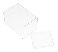 SUPVOX Figure Doll Display Box with Dustproof Cover, Single Storage Case for Action Figures and Collectibles, Model Showcase for Home and Organization