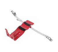 SUPVOX Fire Extinguisher Mount Bracket , Fire Extinguisher Hanger Bracket , Metal Wall Mount Holder , Holds to 5 Lb , Red , Easy Installation for Trucks and Wall Mounting