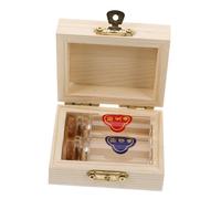 SUPVOX First Haircut Keepsake Holder Newborn Boxes Fetal Hair Container for Boys and Girls