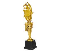 SUPVOX First Place Star Trophy Plastic Award for Sports and Competitions Stylish Five Pointed Celebration Trophy for Football and Academic Events Durable DIY Cup for Boys