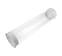 SUPVOX Fishing Float Dobber Storage Tube with Lid, Plastic 13Cm Diameter X 50Cm High for Outdoor Fishing Buoy Accessories and Float Sensitivity Testing