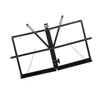SUPVOX Foldable Desktop Sheet Music Stand Adjustable Iron Music Score Holder Lightweight Portable for Instrument Performance with Multi Angle Support Compact Design