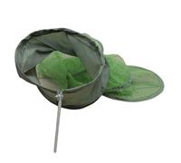 SUPVOX Foldable Fishing Guard Net with Thickened Stake Mesh Fish Protective Cage for Wild Fishing Deepened Mesh Design Prevents Escape Easy Open Stable Ground Insertion for Bait Basket