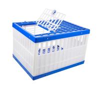 SUPVOX Foldable Portable Racing Pigeon Cage with Professional Release Mechanism Lightweight Plastic Bird Carrier Basket for Training Transport and Home Use Easy to Clean Compact Design