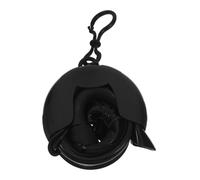 SUPVOX Foldable Scuba Snorkel Tube with Soft Liquid Silicone for Comfortable Lap Swimming and Training Large Tube with Efficient Purge Valve Portable Freediving Gear in Black