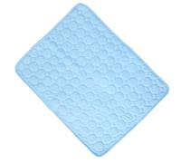 SUPVOX Foldable Summer Pet Cooling Mat for Dogs Cats with Breathable Crystal Compound Surface Lightweight Heat Dissipation Pad for Comfortable Indoor Rest