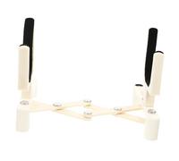 SUPVOX Foldable Telescopic Violin Frame Stand with Protective Surface Violin Storage Rack for Stable Display and Scratch Prevention