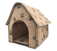 SUPVOX Folding Pet House Dog Tent Cozy Portable Bed with Footprint Puppies Cats Durable Comfortable Mat Protector for Indoor Outdoor Use
