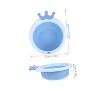 SUPVOX Folding Wash Basin Portable Face Washing Tub for Newborns Lightweight Collapsible Cleaning Container for Camping Kitchen Hiking and Outdoor Use
