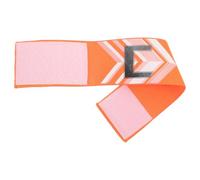 SUPVOX Football Captain Armband for Soccer Team Captains Orange Polyester | Wear-resistant Secure Fit, Printing and Bright Colour, for Youth Leagues and Upper Arm Use