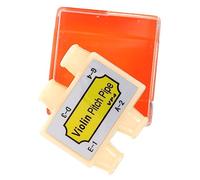 SUPVOX Four-Hole Violin Tuner for String Instruments - Portable Plastic Mouth-Blown Tuning Tool Easy-To-Use Design, for Violin Practice and Music Lessons