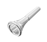 SUPVOX French Horn Mouthpiece Smooth Surface Portable Horn Part for Classical Band Performance Silver Plating for Practical Accessory Mouth Design for Easy Use in Musical Scenarios