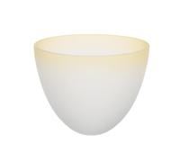 SUPVOX Frosted Glass Lamp Shade Cover 6"x4.7" Gradient Bell Globe for Wall Sconce Table Lamp with 1-5/8" Fitter Compatible with E27 E14 Bases Suitable for Indoor Lighting