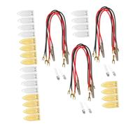 SUPVOX Fruit Battery Science Experiment Kit Educational Stem Toy for Kids Students Diy Physics Electricity Teaching Supplies with Electronic Clock 3 Sets