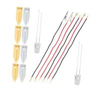 SUPVOX Fruit Battery Science Experiment Kit for DIY Electric Circuit Kit with Copper Zinc Plates Lemon Potato Energy Conversion for Home Teaching and School Stem Projects