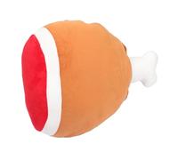 SUPVOX Funny Plush Turkey Leg Pillow Soft Food Shaped Hugging Cushion Cozy Stuffed for Home Decoration and Relaxation Cute Thanksgiving Plush Throw Pillow Gift