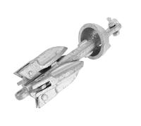 SUPVOX Galvanized Carbon Steel Folding Kayak Anchor with Ring Portable Foldable Grapnel for Boats Canoes Yachts Lightweight Corrosion Resistant Anchor for Fishing and Paddle Boats