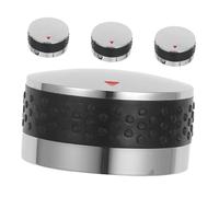 SUPVOX Gas Stove Knobs Replacement High Temperature Resistant BBQ Oven Control Dials with Flat Stem for Precise Heat Control and Easy Cleaning