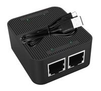 SUPVOX Gigabit Ethernet Splitter 1 to 2 Network Splitter for High-speed Sharing Easy to Use
