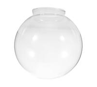 SUPVOX Glass Globe Lamp Shade with High Light Transmittance Sphere 15cm Replacement Lampshade Easy Replacement for Light Fixtures and Bulbs for Home and Hotel Use
