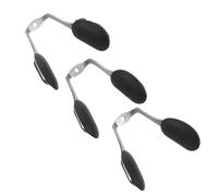 SUPVOX Glasses Nose Bridge Support for Sunglasses and Eyeglasses, Lightweight Metal and Silicone Screw-in Replacement Nose Pads with Enhanced Stability for Outdoor Sports and Cycling