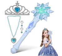SUPVOX Glowing Fairy Wand for Beautiful Flashing Multi Purpose Light Up Stick for Safe and Lightweight Design for Activities Blue Gradient