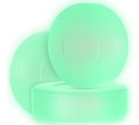 SUPVOX Glowing Ice Hockey Pucks 3 Pack Luminous Ice Hockey Puck Balls for Training Practice and Street Glow in the Dark for Indoor Outdoor Use