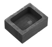 SUPVOX Graphite Metal Casting Mold Square Shape Jewelry Melting Tools High Temperature Resistant for Craft Projects
