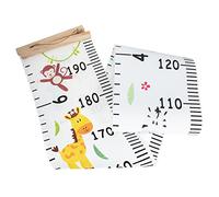 SUPVOX Growth Height Chart for Wall Measuring Ruler with Cartoon Design Portable Height Measurement for Bedroom Nursery and Kindergarten Decor