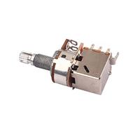 SUPVOX Guitar Accessory Split Shaft Potentiometer Pot Potentiometer Knob Volume Control for Electric Guitar Logarithmic Log a Pot Easy to Install Replacement Part