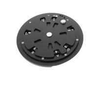 SUPVOX Guitar Circle of Fifths Wheel Aluminum Alloy Chord Progression Chart Portable Scale Finder Tool for Beginner Practice