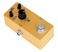 SUPVOX Guitar Effect Pedal Mini Distortion Effects for Electric Guitar All Durable Design Easy Installation for Music Schools and Performances Gold Finish