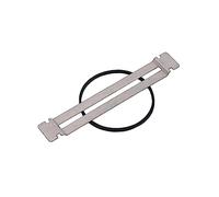 SUPVOX Guitar Fretboard Protector Tool with Black Rubber Fret Repairing for Luthiers Fret Guard to Prevent Damage during Sanding and Polishing Silver