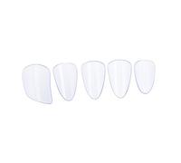 SUPVOX Guzheng Accessories Large Size Ergonomic Fingertip Covers Sky Blue 5 Pieces for String Instrument Practice and Pipa Playing