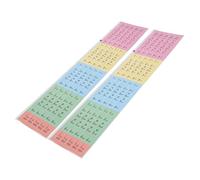 SUPVOX Guzheng Scale Stickers Easy to Carry and Leave No Residual Glue for Beginners 2pcs Creative Design Musical Instrument Decals Guzheng Practice Learning Tool
